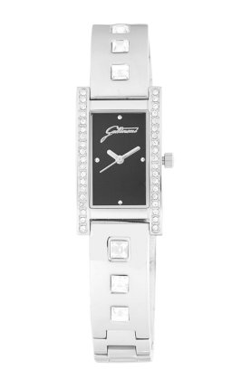 Gattinoni Women's W0158LSSBLK Auriga Stainless Steel Black Diamond Watch