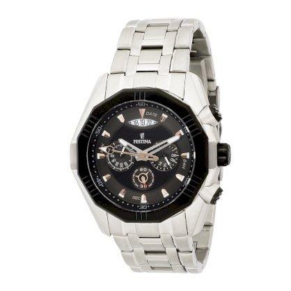 Festina Men's F16383/4 Dodek Series Stainless Steel Chronograph Watch