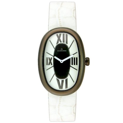 Jacques Lemans Women's 1202G La Passion White Stainless Steel Watch