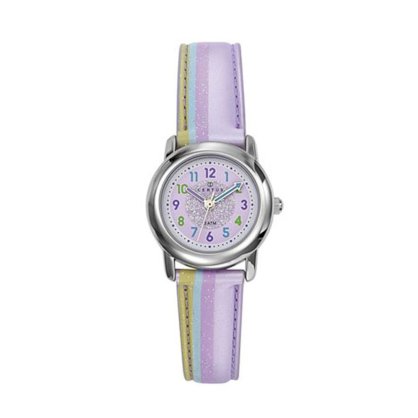 Certus Kids' 647382 Round Purple Dial Plastic Bracelet Watch