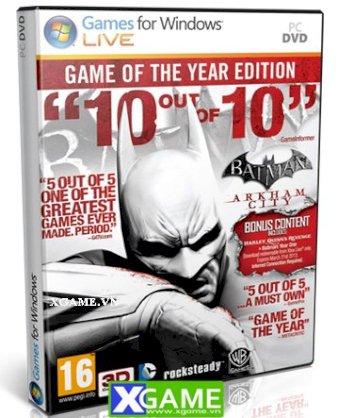 Batman Arkham City Game of the Year Edition (PC)