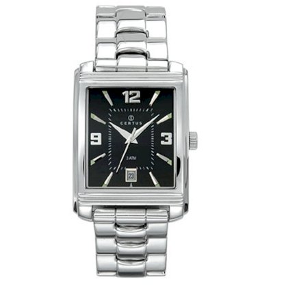 Certus Men's 615713 Classic Analog Quartz Black Dial Watch