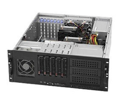 Server Supermicro SuperServer 6046T-TUF (SYS-6046T-TUF) X5687 (Intel Xeon X5687 3.60GHz, RAM 4GB, 865W, Không kèm ổ cứng)