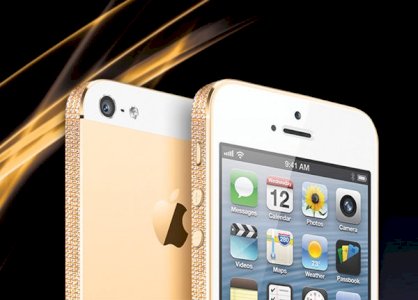 iPhone 5 Gold 24k