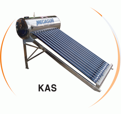 Máy nước nóng năng lượng mặt trời MEGASUN 180 Lít KAS