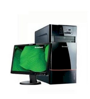 Máy tính Desktop Lenovo IdeaCentre H520s (Intel Dual Core G640 2.8 GHz, Ram 2GB, HDD 500GB, DVDRW, VGA onboard, PC DOS, LCD Lenovo D185w 18.5")