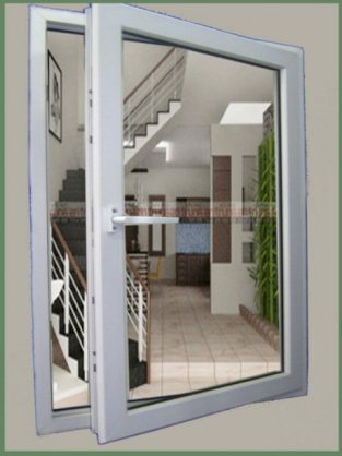 Cửa nhựa lõi thép uPVC Vietnam Window (700x1600)