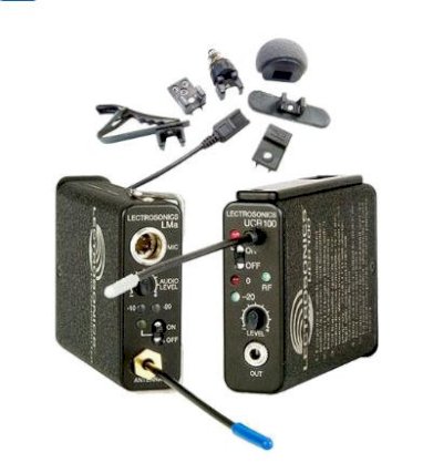Microphone Lectrosonics series 100 (Microphone TR50)