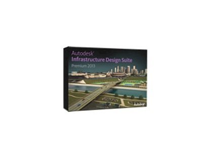 Autodesk Infrastructure Design Suite Premium 2013 Commercial New SLM 786E1-548111-1001