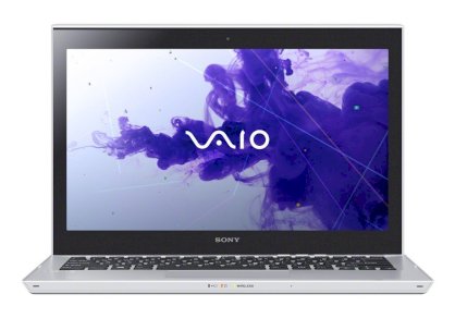 Sony Vaio SVT-13122CX/S (Intel Core i3-3217U 1.8GHz, 4GB RAM, 32GB SSD + 500GB HDD, VGA Intel HD Graphics 4000, 13.3 inch, Windows 8 64 bit) Ultrabook 