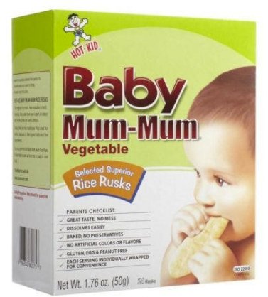 Bánh gạo Baby Mum-Mum Vegetable 50g