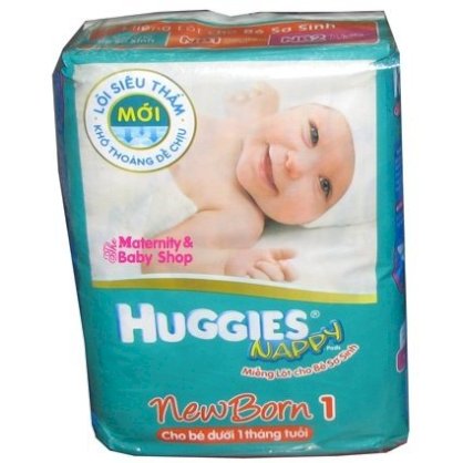 Miếng lót Huggies newborn 1 (sơ sinh - dưới 5kg)