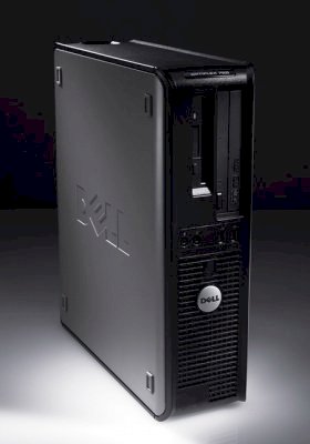 Máy tính Desktop Dell optilex 755 (Intel Core 2 Dual E8200 2.66GHz, Ram 2GB, HDD 80GB, VGA onboard, PC DOS, Không kèm màn hình)