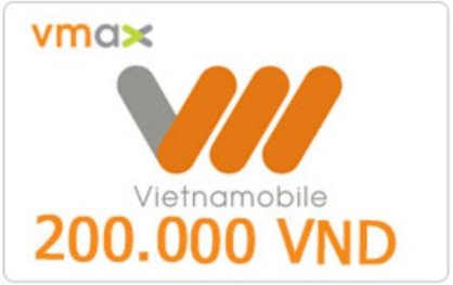 Thẻ Vietnam Mobile 200.000 đồng