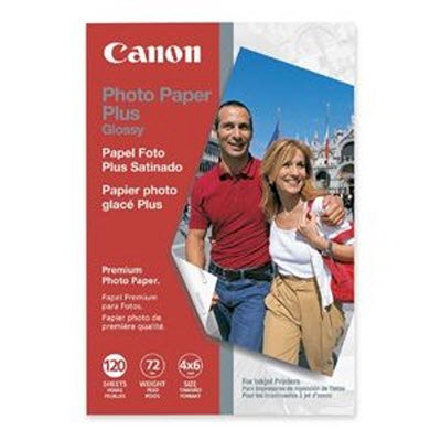 Canon photo Paper Plus glossy, 120sheets, 72ibs, 4x6