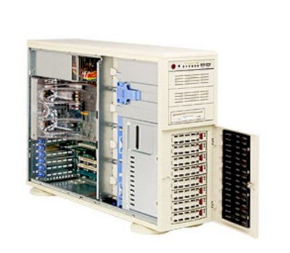 Server Supermicro SuperServer 7045B-3 (SYS-7045B-3) E5462 (Intel Xeon E5462 2.80GHz, RAM 4GB, Power 650W, Không kèm ổ cứng)