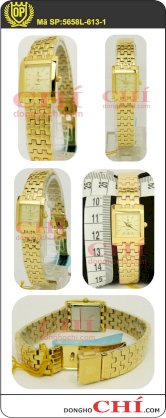 Đồng hồ đeo tay nữ OP 5658L-613 Màu Vàng