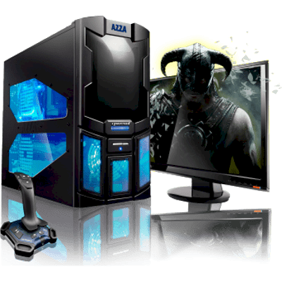 Máy tính Desktop CybertronPC Spartan i5 Quad-Core Gaming PC Black GM2102B (Intel Core i5 i5-2400 3.10GHz, Ram 8GB, HDD 4TB, Compucase HEC 400W VN PSU, không kèm màn hình)