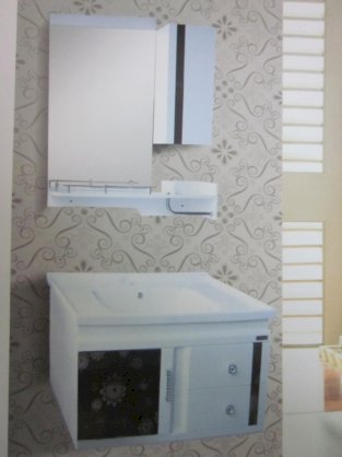 Tủ chậu rửa mặt lavabo sang trọng, lịch lãm chất liệu pvc cao cấp chống nước siêu bền PVC-8829