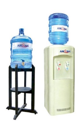 Nước uống tinh khiết Amswa bình có vòi 19 lit