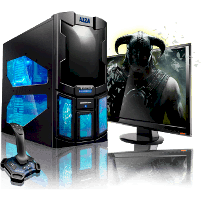 Máy tính Desktop CybertronPC Spartan i5 Quad-Core Gaming PC Black GM2102B (Intel Core i3 i3-2100 3.10GHz, Ram 6GB, HDD 4TB, Compucase HEC 400W VN PSU, không kèm màn hình)