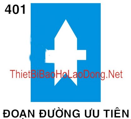 Biển chỉ dẫn ưu tiên Châu Gia Phát  401