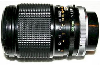 Lens Canon FD 135mm F2.5