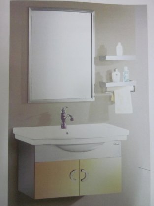 Tủ chậu rửa mặt lavabo sang trọng, lịch lãm chất liệu inox cao cấp chống nước siêu bền 6611