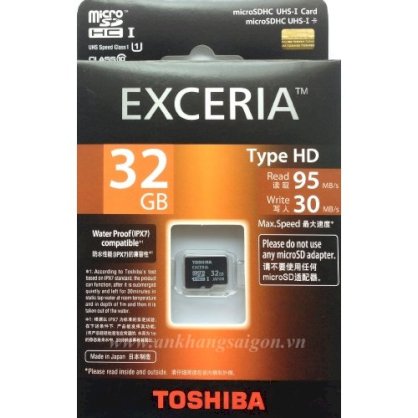 MicroSDHC Toshiba Exceria 32Gb USH-I 600x