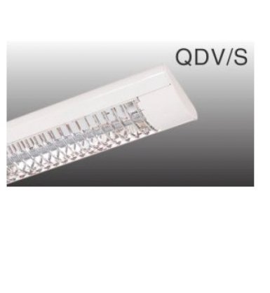Đèn huỳnh quang ốp trần QDV 120/S 0.6m 1x18W (1 bóng)