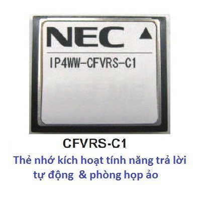 NEC CFVRS-C1 Thẻ nhớ kích hoạt tính năng trả lời tự động và phòng họp ảo