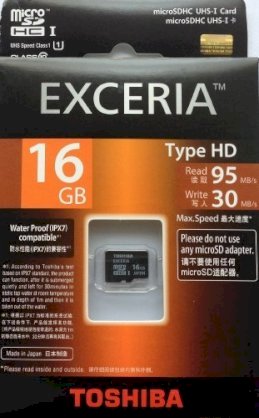 Toshiba MicroSDHC Exceria UHS-I 16GB