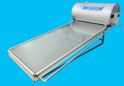 Máy nước nóng năng lượng mặt trời tấm phẳng (Không chịu áp) MEGASUN 200 LÍT