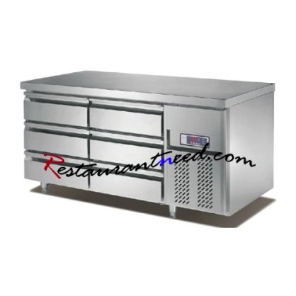 Tủ lạnh bàn 6 ngăn kéo East R103-1