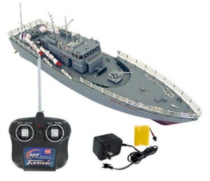 Tàu điều khiển từ xa hải quân mỹ rc boat toy hight speed 50cm chạy 15km