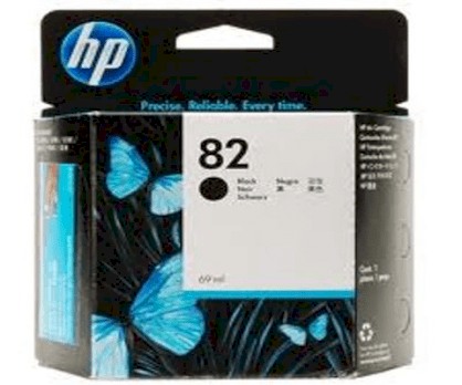 HP 82 Black Ink Cartridge (CH565A) 69ml