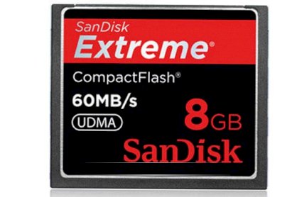 CF Sandisk Ultra CF 8GB (400x)