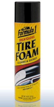 Bọt làm sạch và bóng vỏ xe Formula1 Tire Foam