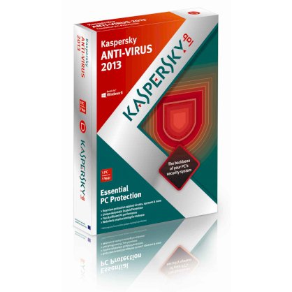 Kaspersky Antivirus 2013 - 3PCs/năm