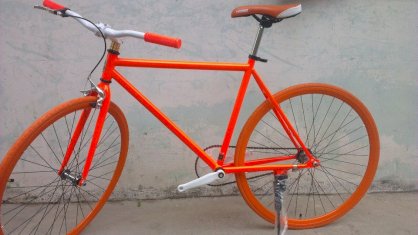 Xe đạp thời trang Xone 406 ( Màu Cam )