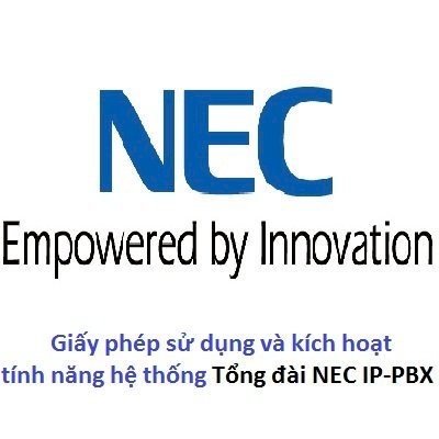 NEC SL-VM-ADVANCE LIC Giấy phép kích hoạt tính năng nâng cao cho hộp thư thoại 