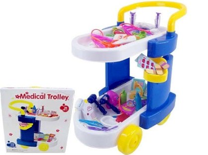 Bộ đồ chơi bác sĩ cao cấp có xe đẩy Toysbase AZH96367