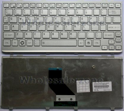Keyboard Toshiba NB300, NB301, NB302, NB​303, NB305 White