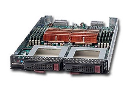 Server Supermicro Processor Blade SBA-7121M-T1 (Black) 2379 HE (AMD Opteron 2379 HE 2.40GHz, RAM 4GB, Không kèm ổ cứng)