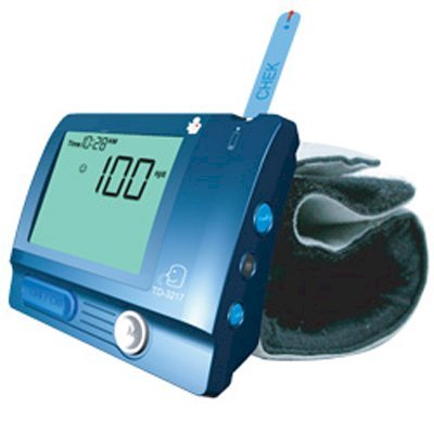 Máy đo huyết áp và đường huyết 2 trong 1 TD-3217