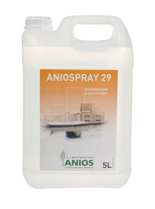 Dung dịch phun khử nhanh các bề mặt & trang thiết bị Aniospray 29 (5 lít) DD-171