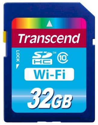 Transcend SDHC WiFi 32Gb (Class 10)