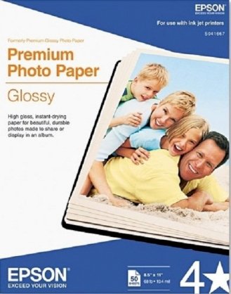 Giấy Epson Photo paper 260g, 20 tờ/ xấp (lụa)