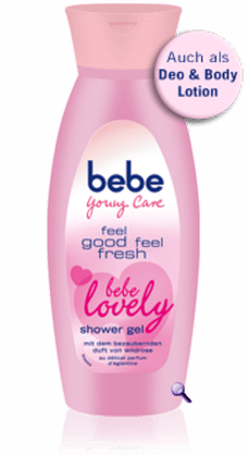 Sữa tắm Bebe lovely (250ml)