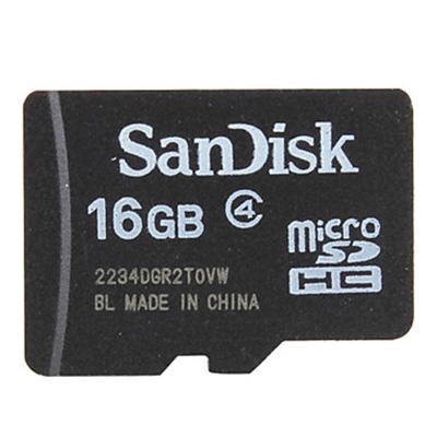 Sandisk Micro SD 16GB Class 4